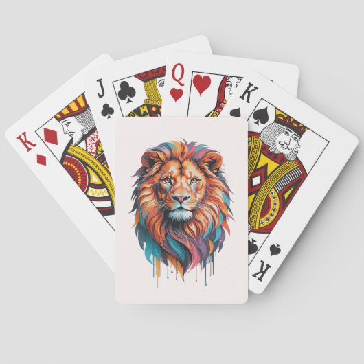 Jeu De Cartes AMITA | Infinite Spirit | Vivid Lion  (dos)