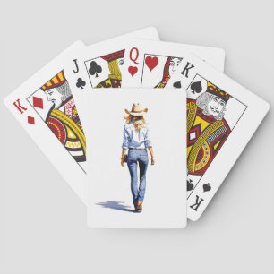 Jeu De Cartes AMITA Infinite West Élégance de cowgirl