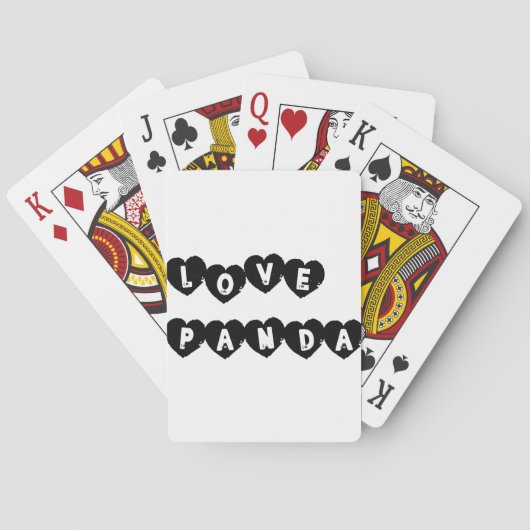 Jeu De Cartes Amour Panda® (dos)