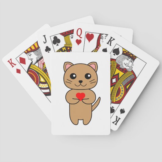 Jeu De Cartes Amour Parfait Blanc (dos)