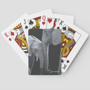 Jeu De Cartes Amour pour toi encore plus, éléphant Œuvre d'art o