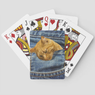 Jeu De Cartes Amoureux de les chats mignons Garder cadeau