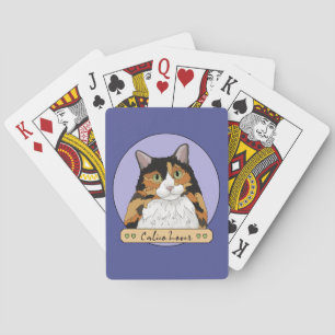 Jeu De Cartes Amoureux des chats Calico