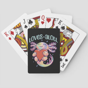 Jeu De Cartes Amours romantiques - axolotl heureux