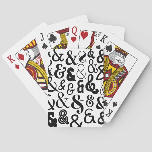 Jeu De Cartes Ampersands (dos)