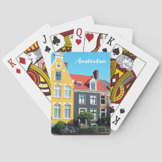 Jeu De Cartes Amsterdam Holland Houses Travel souvenir