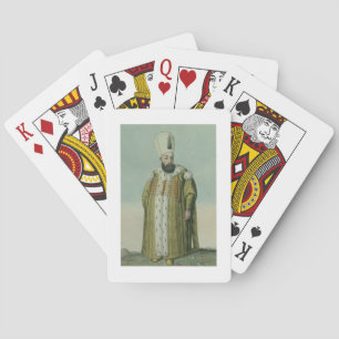 Jeu De Cartes Amurath (Murad) III (1546-95) Sultan 1574-95, from
