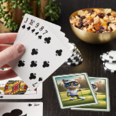 Jeu De Cartes Amusant Animé Cat Golf Player, (In Situ)
