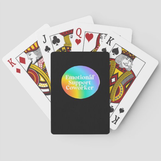 Jeu De Cartes Amusant d'aide émotionnelle (dos)