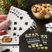 Jeu De Cartes Amusants Emojis Réunion familiale (In Situ)
