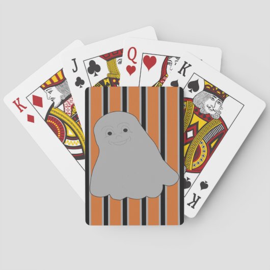 Jeu De Cartes Amusants et Fantômes d'Halloween (dos)