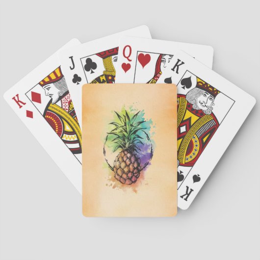 Jeu De Cartes Ananas (dos)