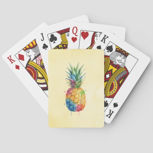 Jeu De Cartes Ananas (dos)