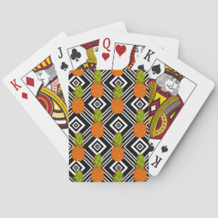 Jeu De Cartes Ananas géométriques