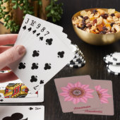 Jeu De Cartes ~ ANASTASIE ~ 3D Rose Star Design ~ Original (In Situ)