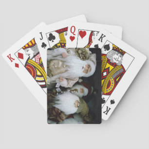 JEU DE CARTES ANCIENNE PÈRE NOËL MODE CARTES DE LECTURE