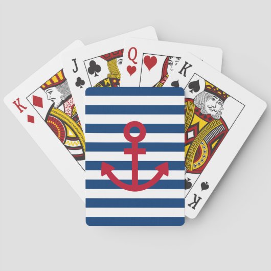 Jeu De Cartes Ancre (dos)