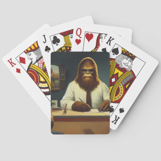 Jeu De Cartes Ancre Bigfoot News (dos)