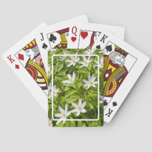 Jeu De Cartes Anémone en bois