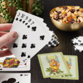 Jeu De Cartes Ange avec houx et mandoline (In Situ)