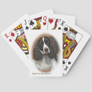 Jeu De Cartes Anglais Springer Spaniel Jouer Cartes