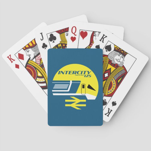 Jeu De Cartes Anglais Train Intercity Classic (dos)