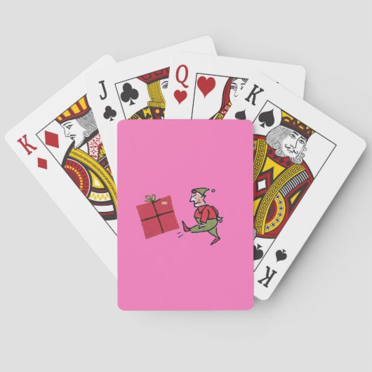 Jeu De Cartes Angry Elf rose Poker jouer aux cartes (dos)