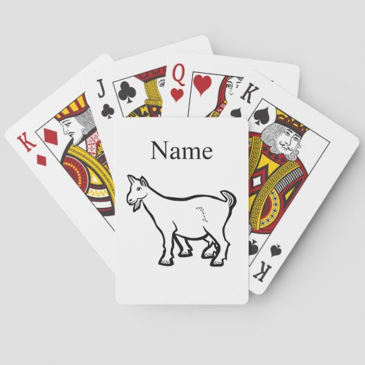 Jeu De Cartes Animal de chèvre Thunder_Cove (dos)