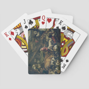 Jeu De Cartes Animals Entering the Ark (oil on canvas)