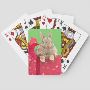 Jeu De Cartes Animaux de bébés cutest Bunny vacances de Noël