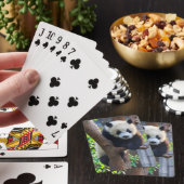 Jeu De Cartes Animaux de bébés cutest | Géant Panda Cub (In Situ)