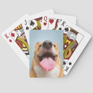 Jeu De Cartes Animaux de bébés cutest Langue de Corgi