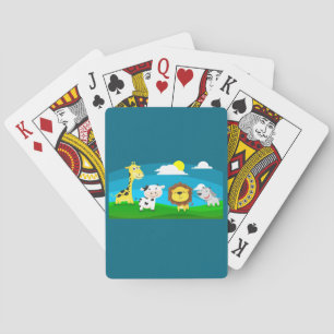Jeu De Cartes Animaux de dessin animé
