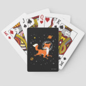 Jeu De Cartes Animaux Renards Dans L'Espace (dos)