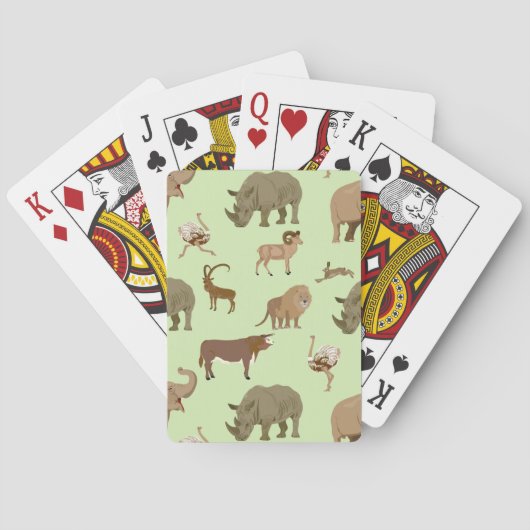 Jeu De Cartes Animaux sauvages (dos)