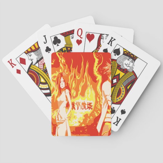 Jeu De Cartes anime duo guerrier s (dos)