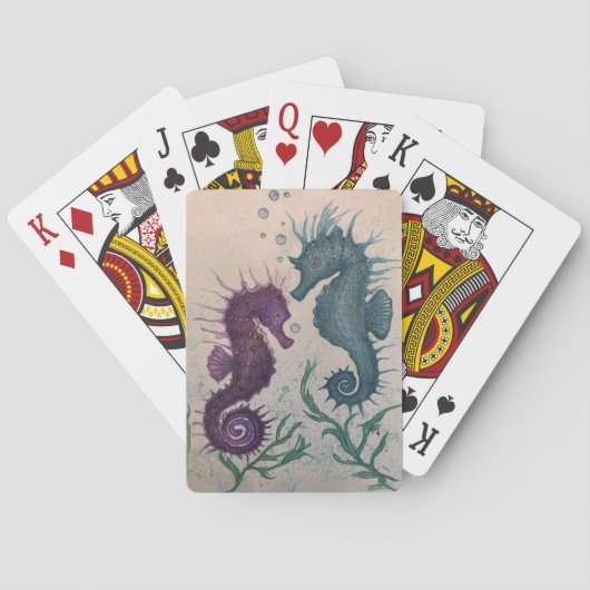 Jeu De Cartes Année des hippocampes (dos)