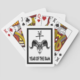 Jeu De Cartes année du bélier (wildRam)