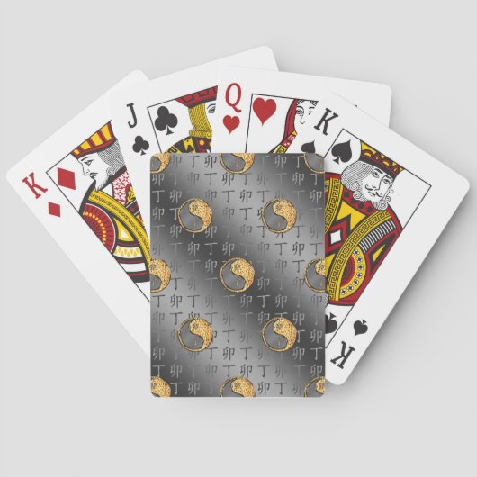 Jeu De Cartes Année du Lapin de Feu (dos)
