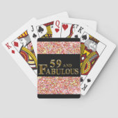 Jeu De Cartes Anniversaire 59 ans (dos)