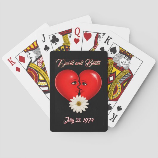 Jeu De Cartes Anniversaire Afro-Américain (dos)