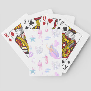 Jeu De Cartes Anniversaire de 1 an de la Sirène, Fête sous la Me