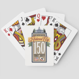 Jeu De Cartes Anniversaire de Redwood City 150th