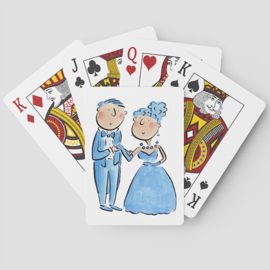 Jeu De Cartes Anniversaire de Sapphire (dos)