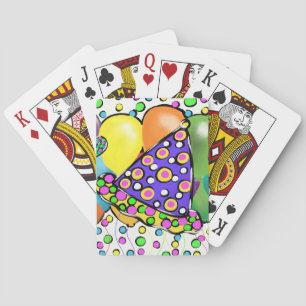 JEU DE CARTES ANNIVERSAIRE DESIGN CASQUETTE