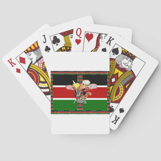 Jeu De Cartes Anniversaire Kenya (dos)