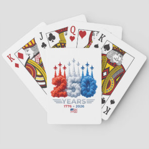 Jeu De Cartes Anniversaire patriotique de 250 ans