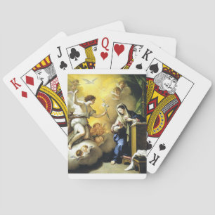 Jeu De Cartes Annonciation de Paolo de Matteis, 1712.
