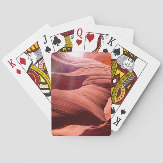 Jeu De Cartes Antelope Canyon | Zazzle_Growshop. (dos)