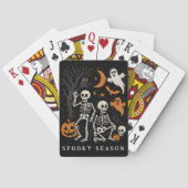 Jeu De Cartes Anti Trump Halloween Skeleton (dos)